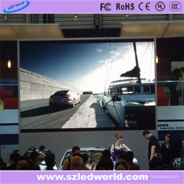 Крытый полноцветный светодиодный экран дисплея для выставки автомобиля (Р3, Р4, Р5, Р6)